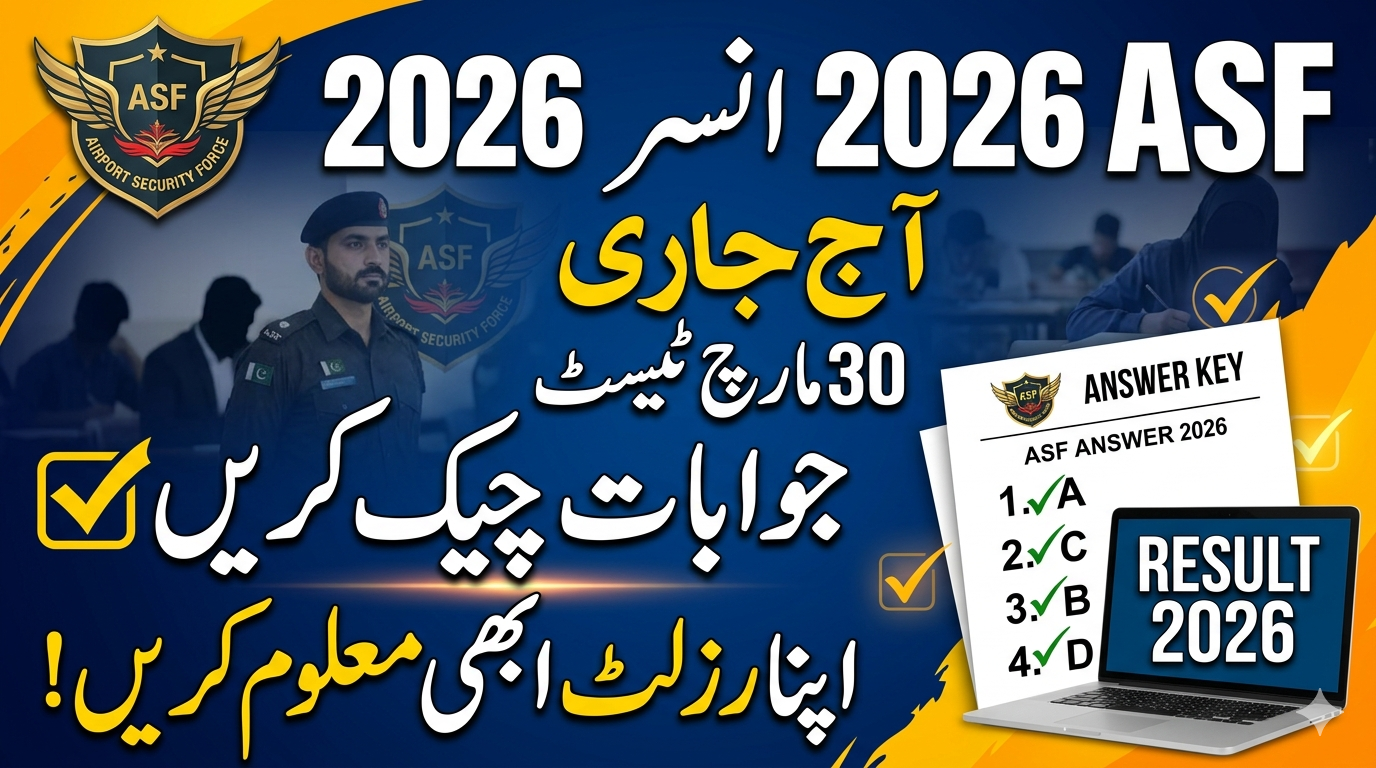 ASF Answer Key 2026 Today